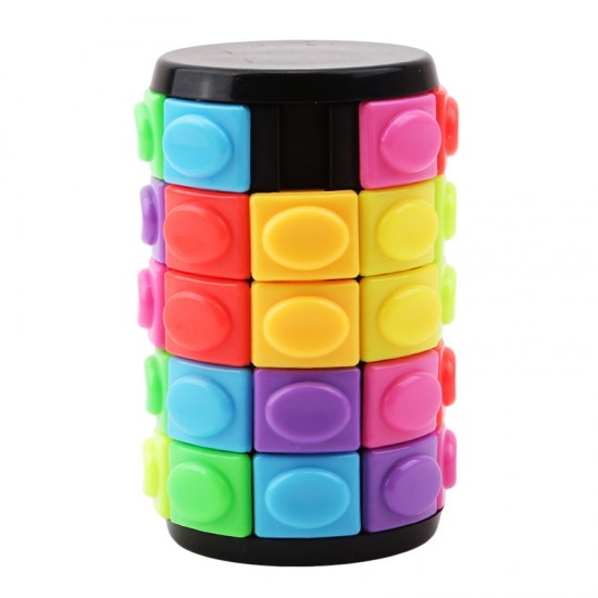 Puzzle turnul babilon 5 straturi negru, antistres, 106CUB-1 Puzzle turnul babilon 5 straturi negru, antistres, 106CUB-1