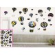 Sticker decorativ 5D Baloane colorate Sticker decorativ 5D Baloane colorate