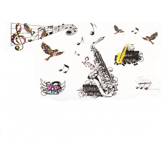 Sticker decorativ 5D Jazz music Sticker decorativ 5D Jazz music