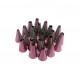 Set 23 duiuri ornat din inox cu adaptor inclus, 3 cm, Rose, 83COF Set 23 duiuri ornat din inox cu adaptor inclus, 3 cm, Rose, 83COF