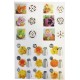 Set 6 duiuri ornat din inox, Rose, 57COF