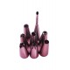 Set 8 duiuri ornat din inox, Rose, 59COF
