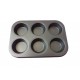 Tava De Copt 6 Briose, 6  Cupe din silicon, 70COF