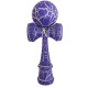Kendama Profesionala, Bila din lemn, Design artistic cu finisaj Crapatura + Sticker pentru Telefon, 109KD