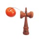 Kendama din lemn natural, Bila lemn + Sticker pentru telefon, 145KD