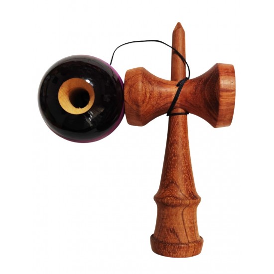 Kendama din lemn natural, Bila lemn + Sticker Waterproof USA pentru telefon, 149KD
