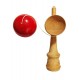 Kendama din lemn natural, Bila lemn + Sticker Waterproof USA pentru telefon, 152KD