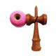 Kendama din lemn natural, Bila lemn + Sticker Waterproof USA pentru telefon, 161KD
