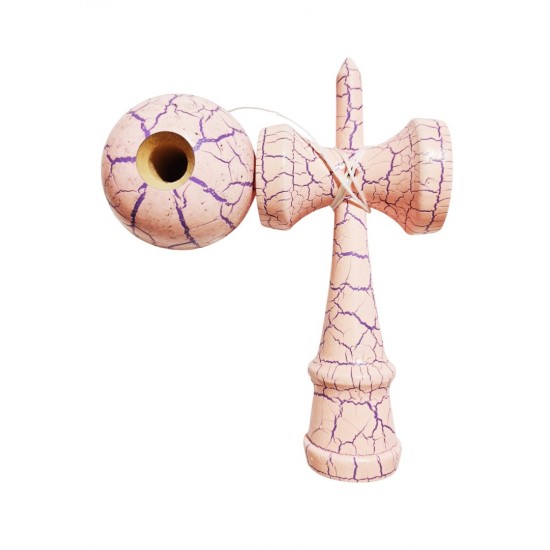 Kendama din lemn natural, Bila lemn +  Sticker Waterproof USA pentru telefon, 165KD