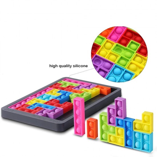 Puzzle Push Pop , Jucarie antistres pentru copii, 26 piese, 26 cm, 22200147 Puzzle Push Pop , Jucarie antistres pentru copii, 26 piese, 26 cm, 22200147