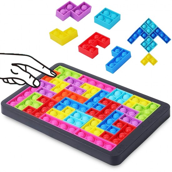 Puzzle Push Pop , Jucarie antistres pentru copii, 26 piese, 26 cm, 22200147 Puzzle Push Pop , Jucarie antistres pentru copii, 26 piese, 26 cm, 22200147