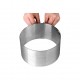 Forma pentru torturi, rotunda reglabila 16-30 cm, Inaltime 8,8 cm, Inox, 461COF Forma pentru torturi, rotunda reglabila 16-30 cm, Inaltime 8,8 cm, Inox, 461COF