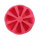 Forma silicon pentru prajituri, Felii de Pizza, 8 cavitati, Rosu, 27 cm, 476COF