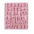 Forma silicon cu Cifre, Litere, Piciorus, Manuta, Biberon, Dinozaur, Suzeta, Portocaliu, 21 cm, 492COF