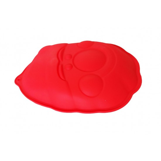 Forma silicon pentru Turta dulce sau Placinta, Spiridus, Rosu, 24 cm, 523COF