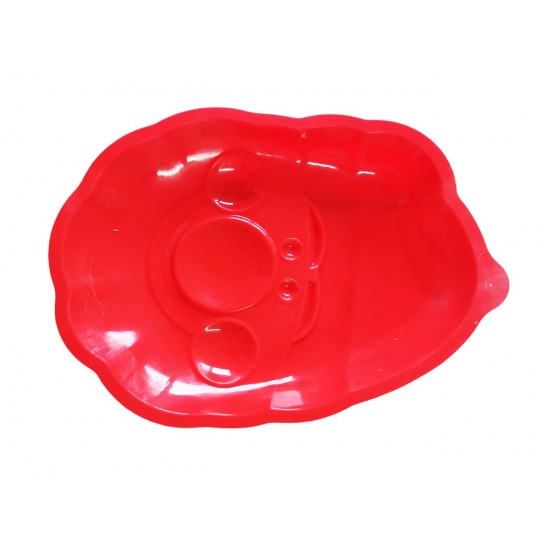 Forma silicon pentru Turta dulce sau Placinta, Spiridus, Rosu, 24 cm, 523COF
