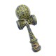 Kendama profesionala, Bila din lemn, Negru Galben, 52KD