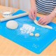 Covoras pentru aluat din silicon, foaie antiaderenta, 60x80 cm, Albastru, 557COF