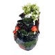 Fantana arteziana, cu buton On/off,  Bila si leduri luminoase, 30 cm, 84AAX