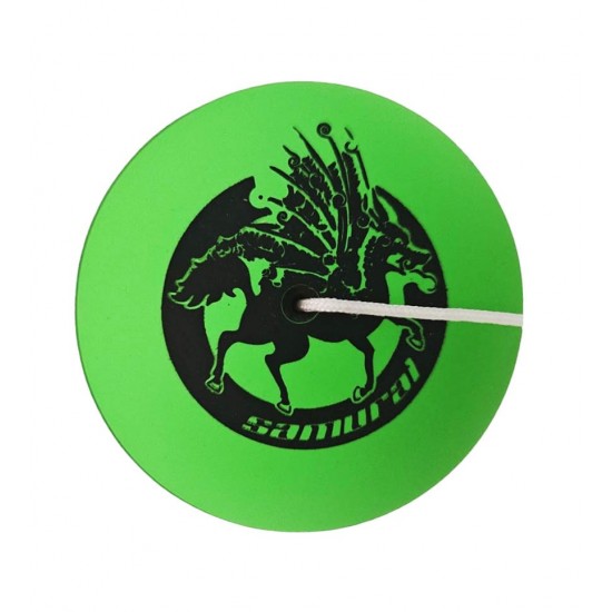 Kendama profesionala, Bila din lemn, Samurai + Sticker pentru telefon, 91KD