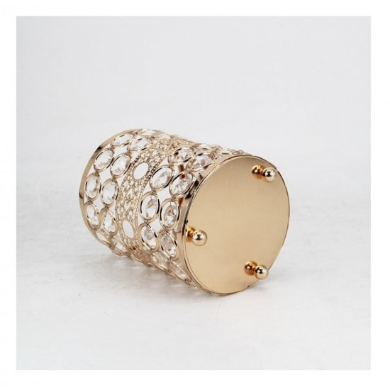 Suport pensule pachiaj. Crystal Luxury, Gold, 13 cm, A13575 Suport pensule pachiaj. Crystal Luxury, Gold, 13 cm, A13575