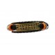 Bratara din piele ecologica, Model Vintage, Negru, BR31