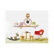 Ceas decorativ de perete, Bufnite, Ceas cu Autocolant, 55 cm, CD871 Ceas decorativ de perete, Bufnite, Ceas cu Autocolant, 55 cm, CD871