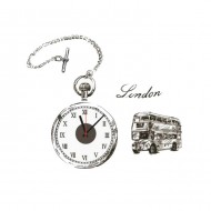 Ceas decorativ de perete, London, Ceas cu Autocolant, 50 cm, CD869 Ceas decorativ de perete, London, Ceas cu Autocolant, 50 cm, CD869