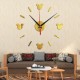 Ceas decorativ de perete, Mickey Mouse, Oglinda acrilica, 40 cm, MC-053