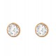 Cercei argint, Placat cu Aur roz 14k, Cristale Zirconiu White, A4S37124 Cercei argint, Placat cu Aur roz 14k, Cristale Zirconiu White, A4S37124