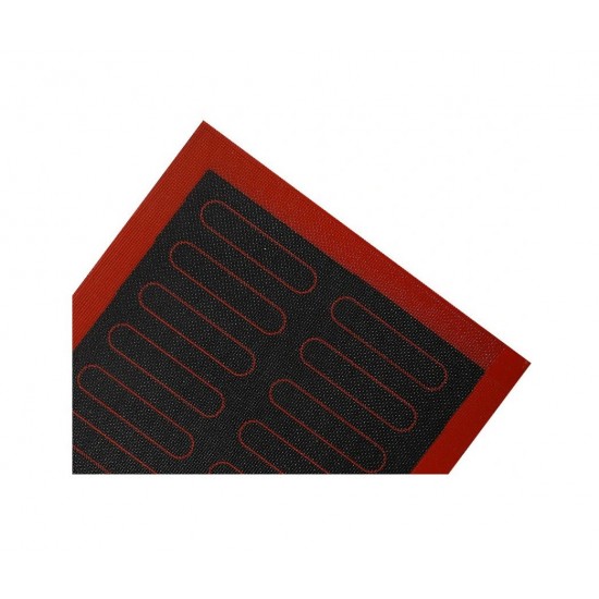 Covoras microforat pentru copt eclere, foaie antiaderenta, 40x30 cm, 18 Eclere, Maro, 397COF Covoras microforat pentru copt eclere, foaie antiaderenta, 40x30 cm, 18 Eclere, Maro, 397COF