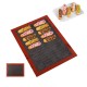 Covoras microforat pentru copt eclere, foaie antiaderenta, 40x30 cm, 18 Eclere, Maro, 397COF Covoras microforat pentru copt eclere, foaie antiaderenta, 40x30 cm, 18 Eclere, Maro, 397COF