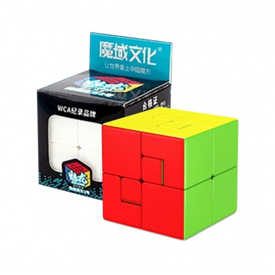 Cub Magic 2x2x2, Moyu Meilong Puppet One/Two, Stickerless, 287CUB-1
