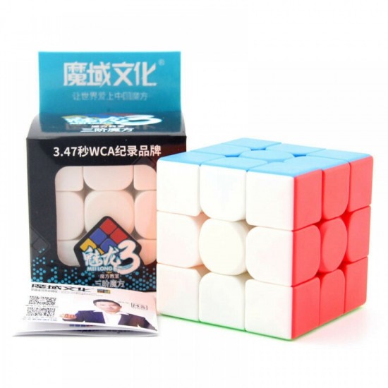 Cub Magic 3x3x3 MoYu MeiLong Stickerless, 154CUB-1 Cub Magic 3x3x3 MoYu MeiLong Stickerless, 154CUB-1