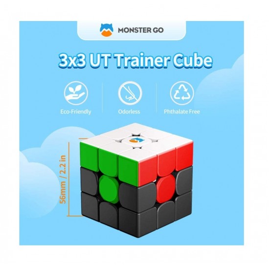 Cub Magic 3x3x3, Monster Go by GAN UT 356MG, 265CUB-1 Cub Magic 3x3x3, Monster Go by GAN UT 356MG, 265CUB-1