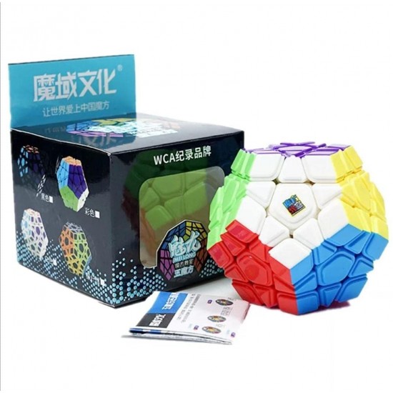 Cub Magic 3x3x3 Moyu MeiLong Megaminx Convex, Stickerless, 359CUB-1