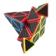 Cub Magic 3x3x3 Moyu MeiLong Pyraminx fibra de carbon, Black, 368CUB-1 Cub Magic 3x3x3 Moyu MeiLong Pyraminx fibra de carbon, Black, 368CUB-1