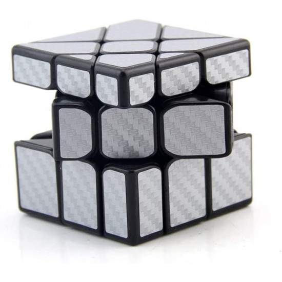 Cub Magic 3x3x3 Moyu Unequal Fisher fibra de carbon silver, 153CUB-1 Cub Magic 3x3x3 Moyu Unequal Fisher fibra de carbon silver, 153CUB-1
