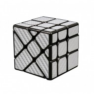 Cub Magic 3x3x3 Moyu Unequal Fisher fibra de carbon silver, 153CUB-1 Cub Magic 3x3x3 Moyu Unequal Fisher fibra de carbon silver, 153CUB-1