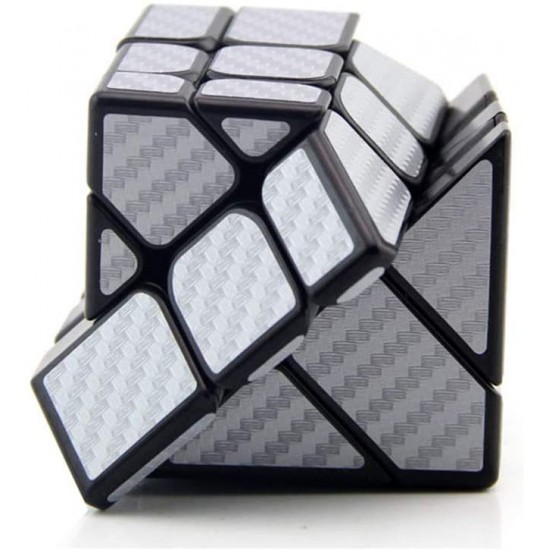 Cub Magic 3x3x3 Moyu Unequal Fisher fibra de carbon silver, 153CUB-1 Cub Magic 3x3x3 Moyu Unequal Fisher fibra de carbon silver, 153CUB-1