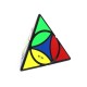 Cub Magic 3x3x3, QiYi Coin Tetrahedron Pyraminx , Black, 301CUB-1