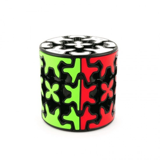 Cub Magic 3x3x3, QiYi Gear Cylinder SpeedCube, Black, 417CUB-1 Cub Magic 3x3x3, QiYi Gear Cylinder SpeedCube, Black, 417CUB-1
