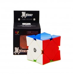 Cub Magic 3x3x3 QiYi X-Man Wingy Skewb Magnetic, Stickerless, 367CUB-1 Cub Magic 3x3x3 QiYi X-Man Wingy Skewb Magnetic, Stickerless, 367CUB-1