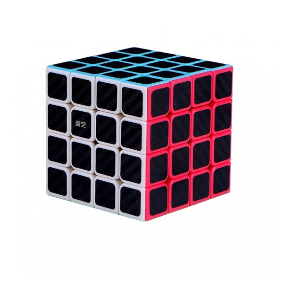 Cub Magic 4x4x4, QY Qiyuan S, Fibra de carbon, 498CUB