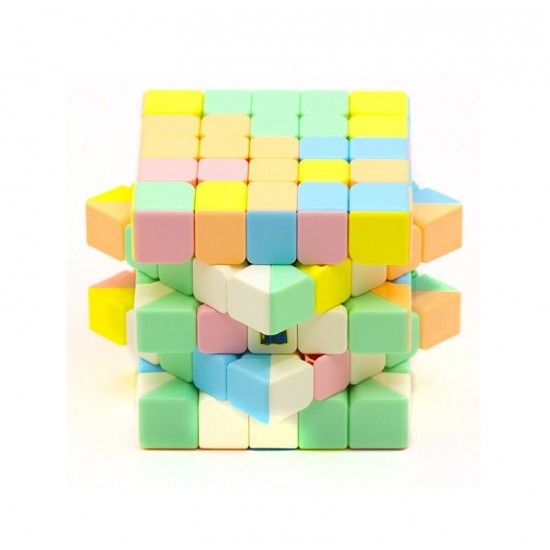 Cub Magic 5x5x5 Moyu MoFang Meilong, Stickerless macaron, 445CUB-1 Cub Magic 5x5x5 Moyu MoFang Meilong, Stickerless macaron, 445CUB-1