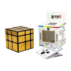 Cub Magic Mirror 3x3x3 Moyu MofangJiaoShi Mirror S Gold, 92CUB-1 Cub Magic Mirror 3x3x3 Moyu MofangJiaoShi Mirror S Gold, 92CUB-1