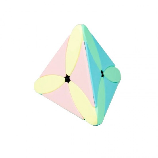 Cub Magic MoYu Maple Leaf Pyraminx macaron, Stickerless, 404CUB-1