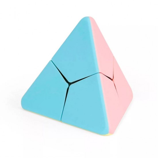 Cub Magic Moyu Corner Twist Pyraminx macaron, Stickerless, 403CUB-1