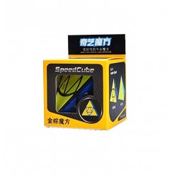 Cub Magic QiYi Duomo pyraminx Speedcube, Black, 334CUB-1 Cub Magic QiYi Duomo pyraminx Speedcube, Black, 334CUB-1