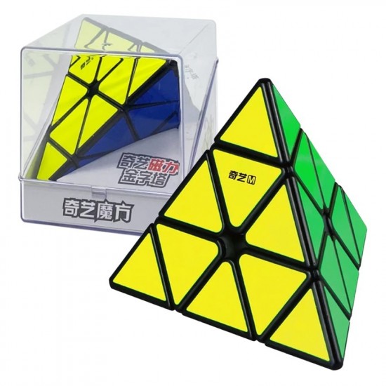 Cub Magic QiYi MS Pyraminx Magnetic, Black, 405CUB-1 Cub Magic QiYi MS Pyraminx Magnetic, Black, 405CUB-1